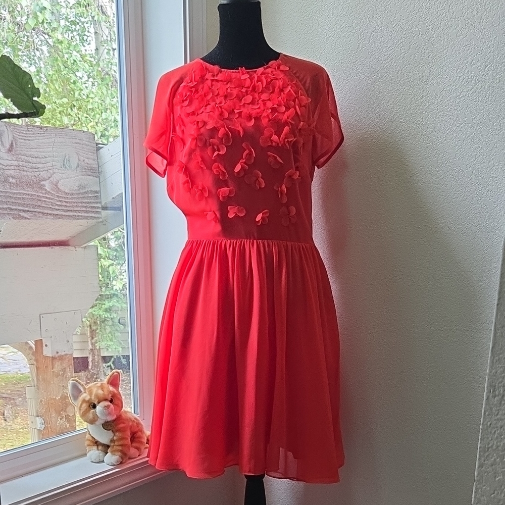Ted Baker Vibrant Red Dress